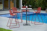 Remy Stacking Bar Stool - Red