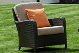 Windsor Bronze 2 Seater Sofa with 2 Lounge Armchairs & Rectangular Coffee Table