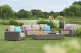 Kensington 3 Seater Sofa with 2 Lounge Armchairs & Rectangular Coffee Table