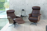 Odense Reclining Chair with Integrated Footstool
