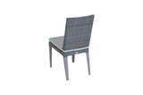 180cm Hampstead Grey Rectangular Dining Table with 2 Dining Armchairs & 4 Dining Chairs