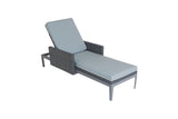 Hampstead Grey Sun Lounger
