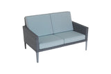 Hampstead Grey 2 Seater Sofa with 2 Lounge Armchairs & Rectangular Coffee Table