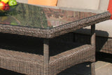 Marlow Rattan Modular Sofa Set D