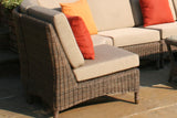 Marlow Rattan Modular Sofa Set E