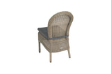 180cm Kensington Oval Dining Table with 2 Dining Armchairs & 4 Dining Chairs