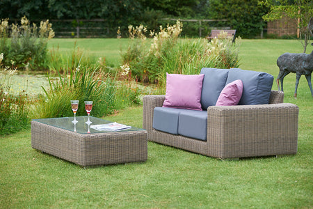 Kensington 3 Seater Sofa with 2 Seater Sofa & Rectangular Coffee Table