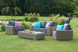 Kensington 2 Seater Sofa with 2 Lounge Armchairs & Rectangular Coffee Table