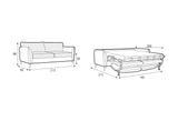 Ludlow 4 Seater Sofa Bed