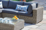 Mayfair Rattan Modular Sofa Set L