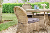 100cm Mayfair Round Dining Table with 4 Dining Chairs