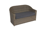 Mayfair 2 Seater Sofa with 2 Lounge Armchairs & Oval Coffee Table
