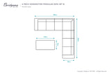 Kensington Rattan Modular Sofa Set B