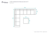 Kensington Rattan Modular Sofa Set F