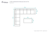 Kensington Rattan Modular Sofa Set FG