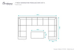 Kensington Rattan Modular Sofa Set K