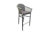70cm Monaco Bar Table with 2 Bar Stools