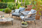 Monaco 2 Lounge Armchairs & 2 Coffee Tables