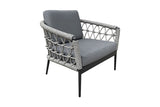 Monaco 2 Lounge Armchairs & 2 Coffee Tables