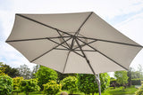 Siesta 3.5m Cantilever Parasol - Grey