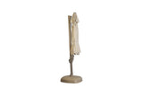 Siesta 3.5m Cantilever Almond Parasol with Almond Wheel Base