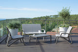 Paris Two Seater Sofa - Volcano/Grey