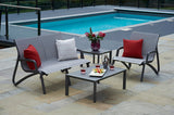 50cm Paris Volcano Square Side Table