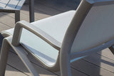 2 Paris Volcano/Grey Lounge Armchairs with 50cm Side Table