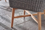 Cliveden Dining Armchair with Teak Legs