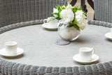 90cm Cliveden Round Dining Table with 2 Dining Armchairs