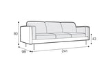 Sunbury Large 3 Seater Sofa