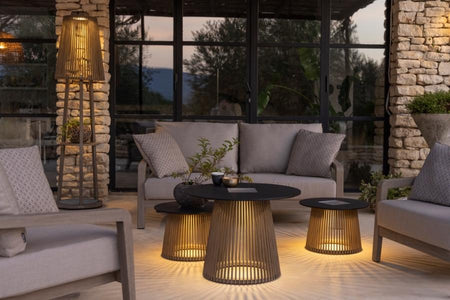 Palm Table Solar Light