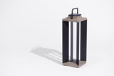 Myrtle Weathered Teak Solar Lantern