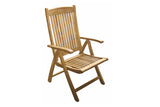 Teak Club Recliner Chair