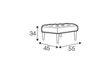 Victoria Armchair & Footstool