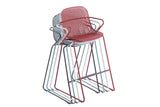 Remy Stacking Bar Stool - Red