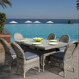 160cm Mayfair Rectangular Dining Table with 6 Dining Chairs