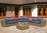 Mayfair Rattan Modular Sofa Set L