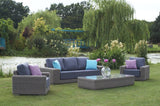 Kensington 3 Seater Sofa with 2 Lounge Armchairs & Rectangular Coffee Table