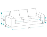 Kensington 3 Seater Sofa