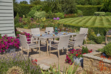 CLEARANCE | 180cm Hampstead Stone Rectangular Dining Table