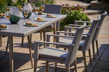 240cm Hampstead Stone Rectangular Dining Table