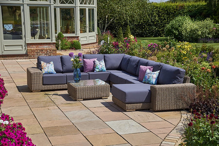 Kensington Rattan Modular Sofa Set G