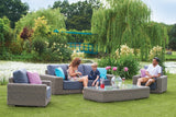 Kensington 3 Seater Sofa with 2 Lounge Armchairs & Rectangular Coffee Table