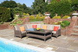 Marlow Rattan Modular Sofa Set D