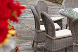 180cm Kensington Oval Dining Table with 2 Dining Armchairs & 4 Dining Chairs