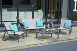 Paris Two Seater Sofa - Volcano/Grey