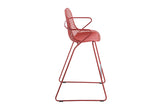 Remy Stacking Bar Stool - Red