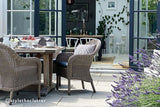 270cm Kensington Oval Dining Table with 8 Dining Armchairs