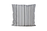 Taupe Striped Waterproof Scatter Cushion